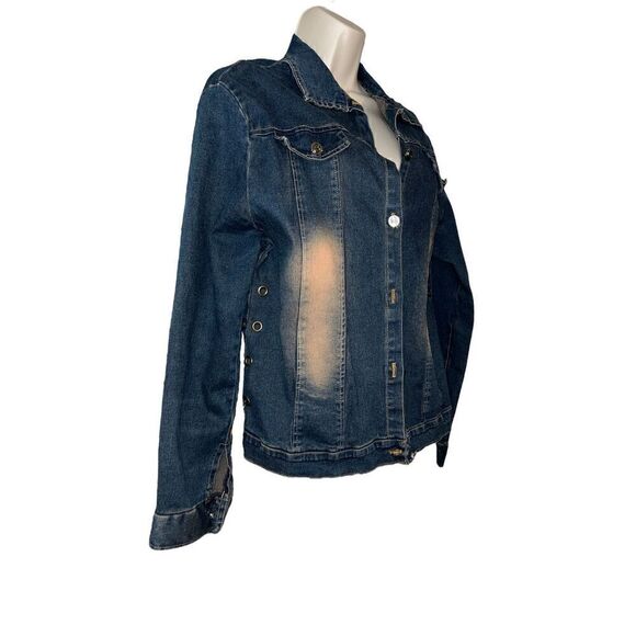 Love U.S.A Y2K Womens Jacket Size Large - Picture 2 of 9